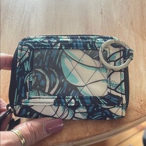 Abstract Patterned Keychain Wallet